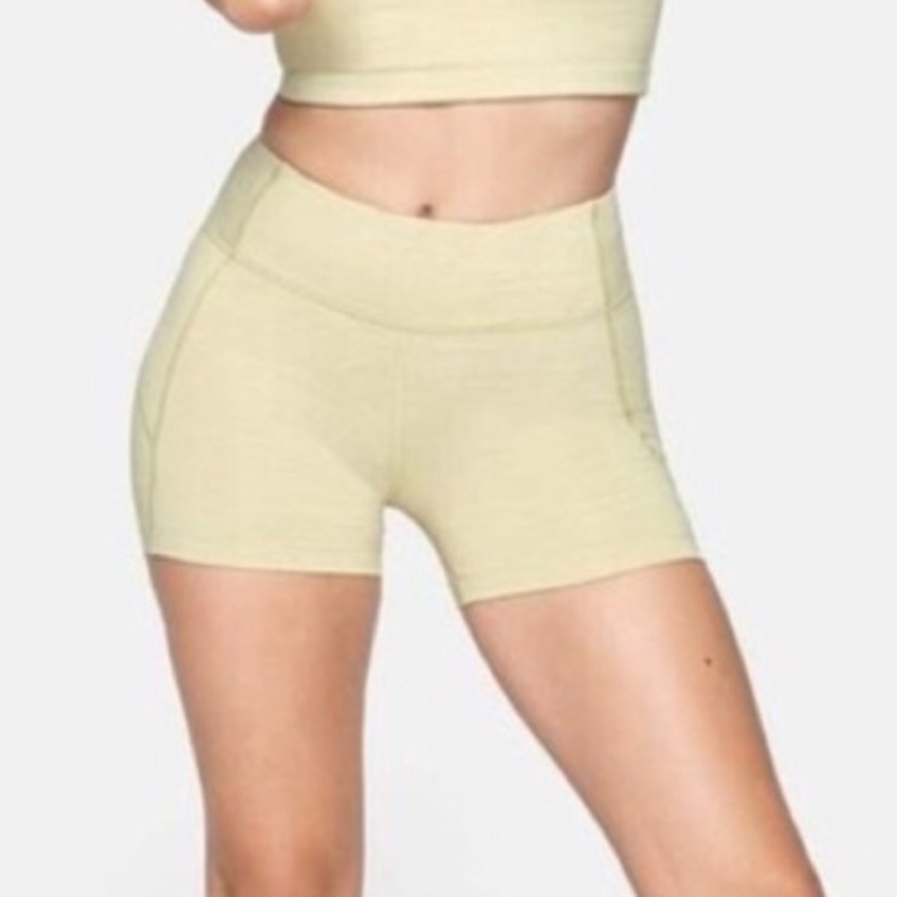 Outdoor Voices Tech Sweat shorts yellow